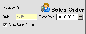 All Orders Sales Order Header